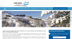Desktop Screenshot of aime2000.fr